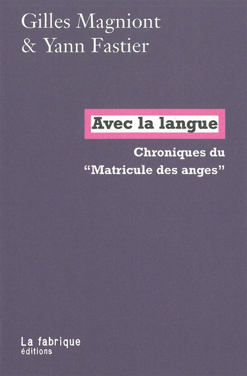 Avec la langue