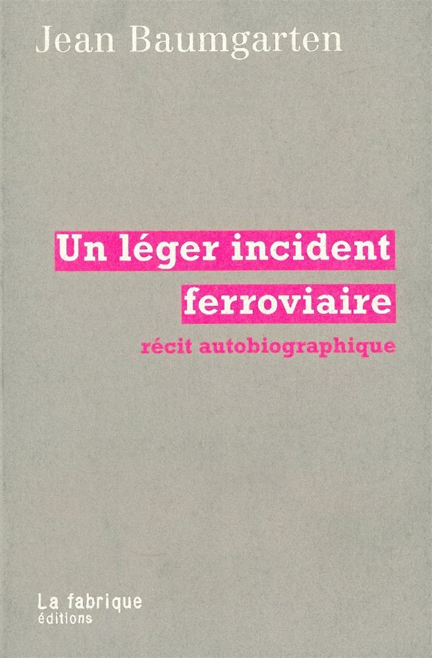Un léger incident ferroviaire
