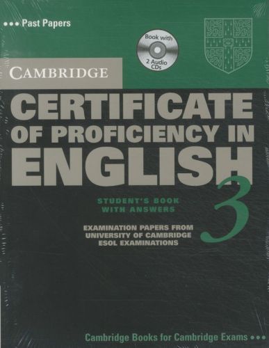 Cambridge Certificate of Proficiency in English 3 Self Study Pack