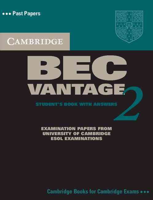 Cambridge BEC Vantage 2 Self-study Pack