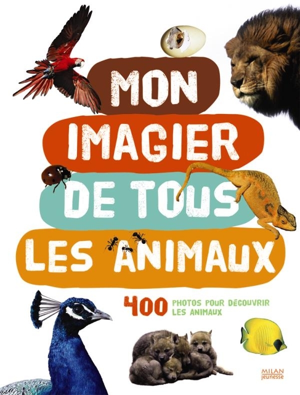 Mon imagier de tous les animaux, 400 photos pour découvrir les animaux