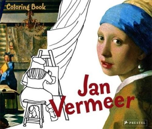 Coloring Book Jan Vermeer /anglais