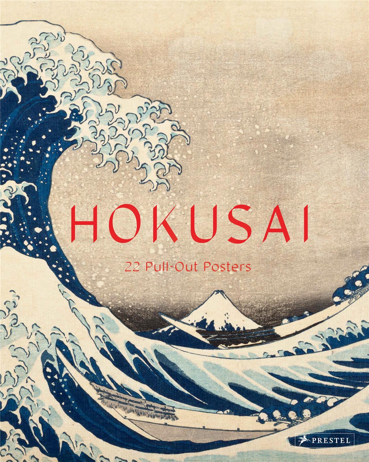 Hokusai 22 Pull-Out Posters /anglais