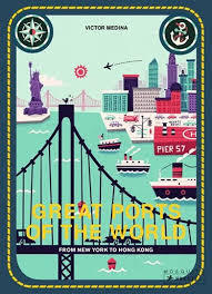 Great Ports Of The World From New York To Hong Kong /anglais
