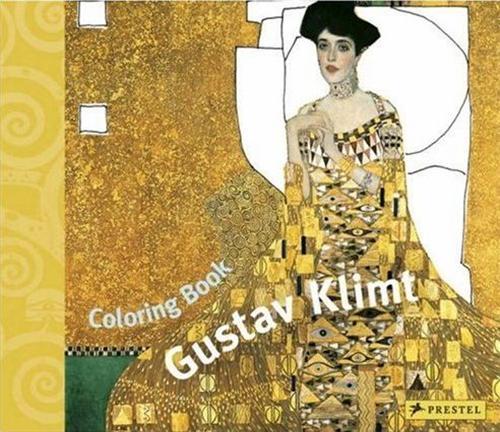 Coloring Book Gustav Klimt /anglais