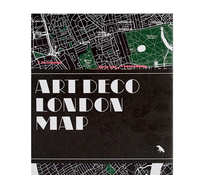 ART DECO LONDON MAP