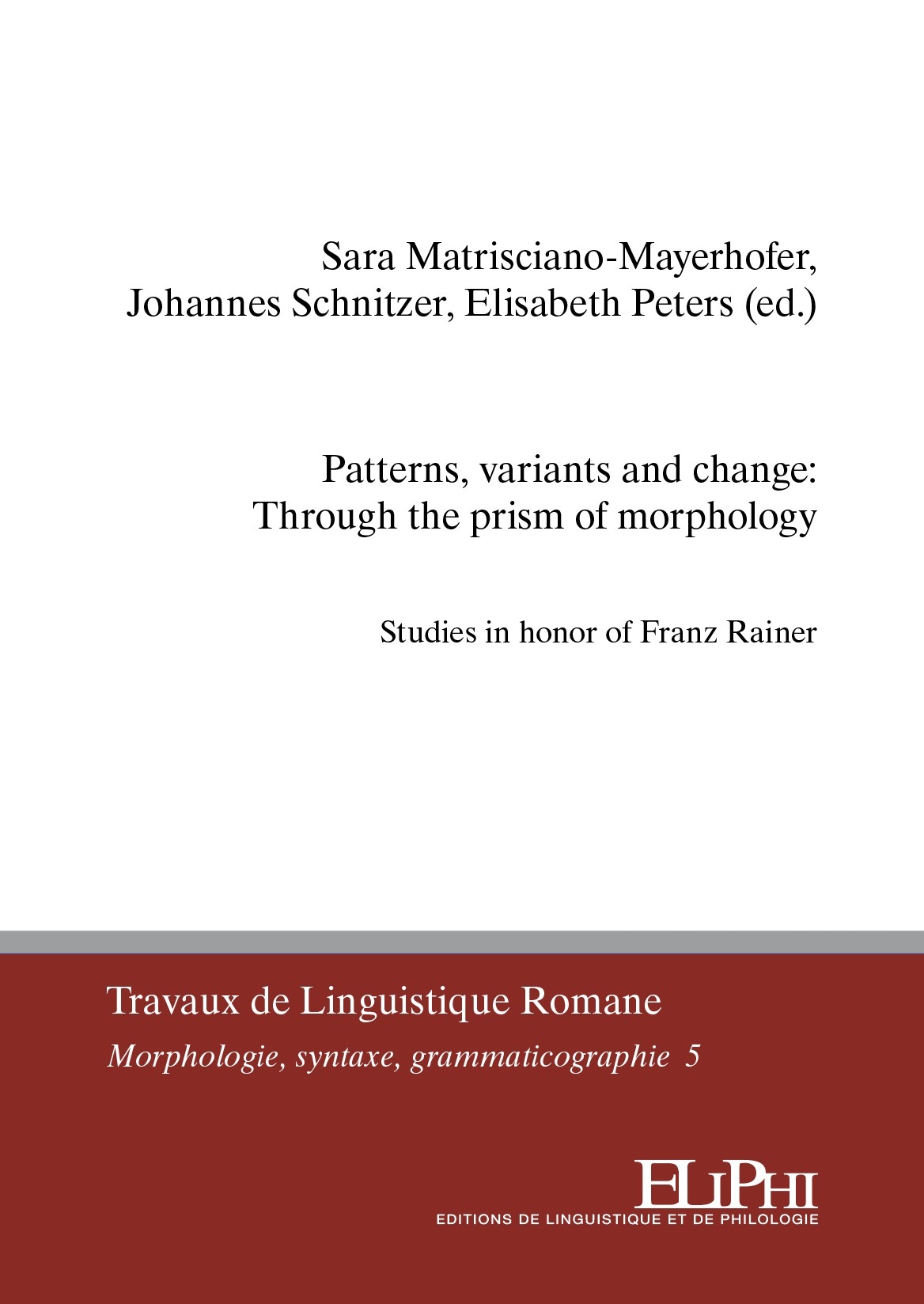 Patterns, variants and change