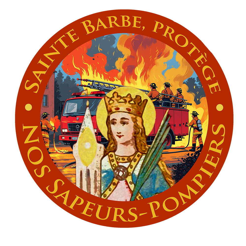 Autocollant Pompiers