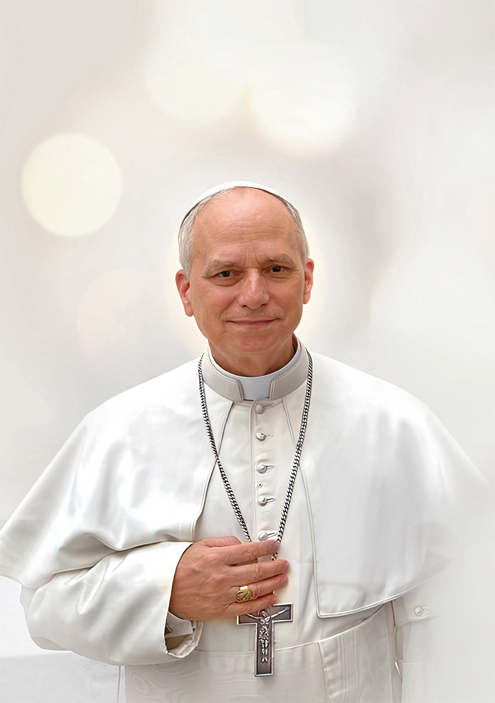 Image prière du pape Léon XIV