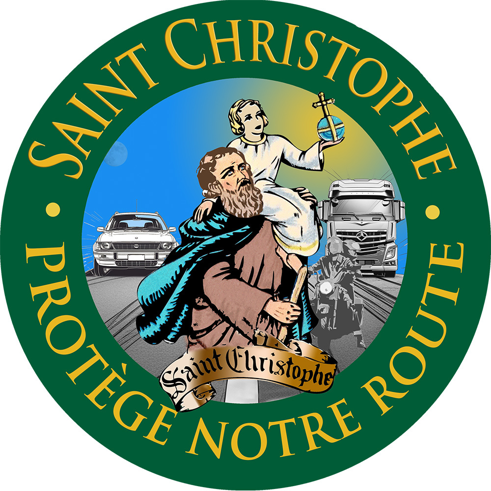 Autocollant Saint Christophe
