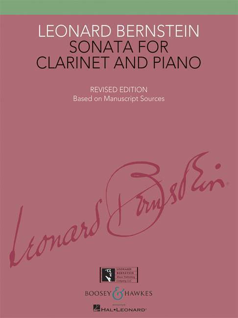 SONATA FOR CLARINET AND PIANO CLARINETTE