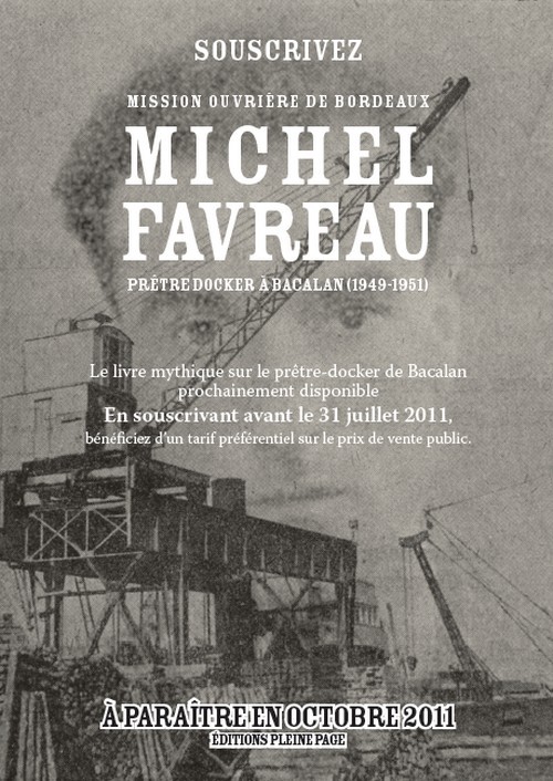 Michel favreau, pretre docker a bacalan (1949-1951)