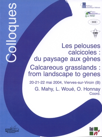 LES PELOUSES CALCICOLES : DU PAYSAGE AUX GENES