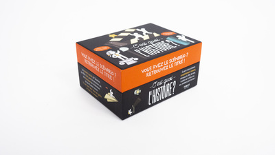 C'est quoi l'histoire ?! - boîte de jeu