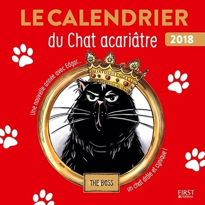Le calendrier du chat acariâtre