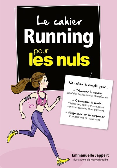 Le cahier coach Running pour les Nuls