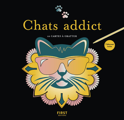 Cartes à gratter - Chats addict