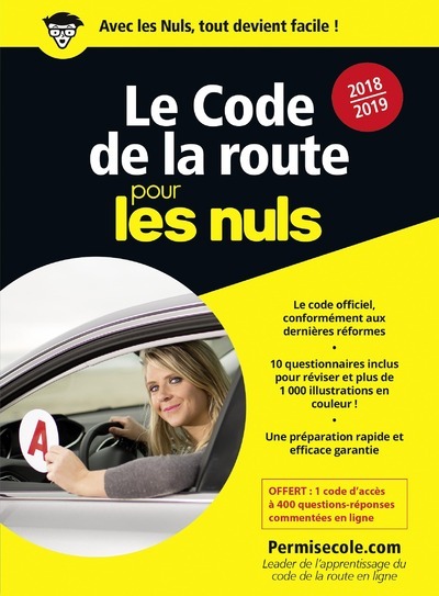 Le code de la route 2018-2019 Poche Pour les Nuls