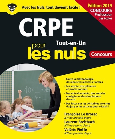 CRPE Tout-en-un pour les Nuls Concours 4e édition