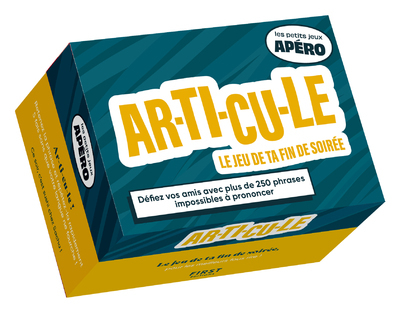 Petit apéro - Ar-ti-cu-le, 2e éd