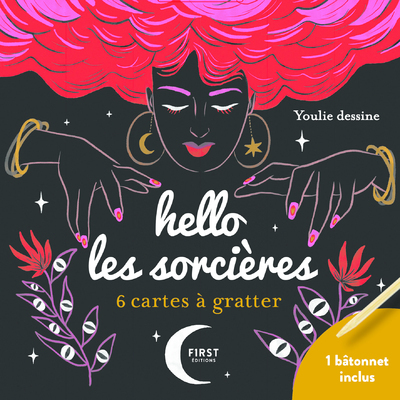 Cartes à gratter mini - Hello les sorcières