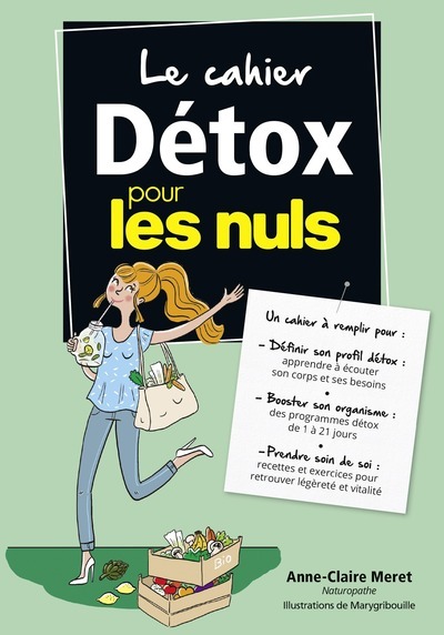 Le cahier détox pour les Nuls