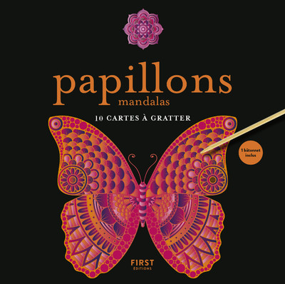 Cartes à gratter - Papillons