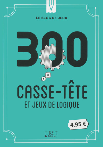 Le bloc de jeux - 300 casse-tête et jeux de logique