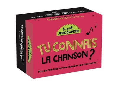 Les petits jeux d'apéro - Tu connais la chanson ?