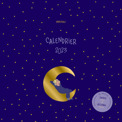 Calendrier mural Mathou 2023