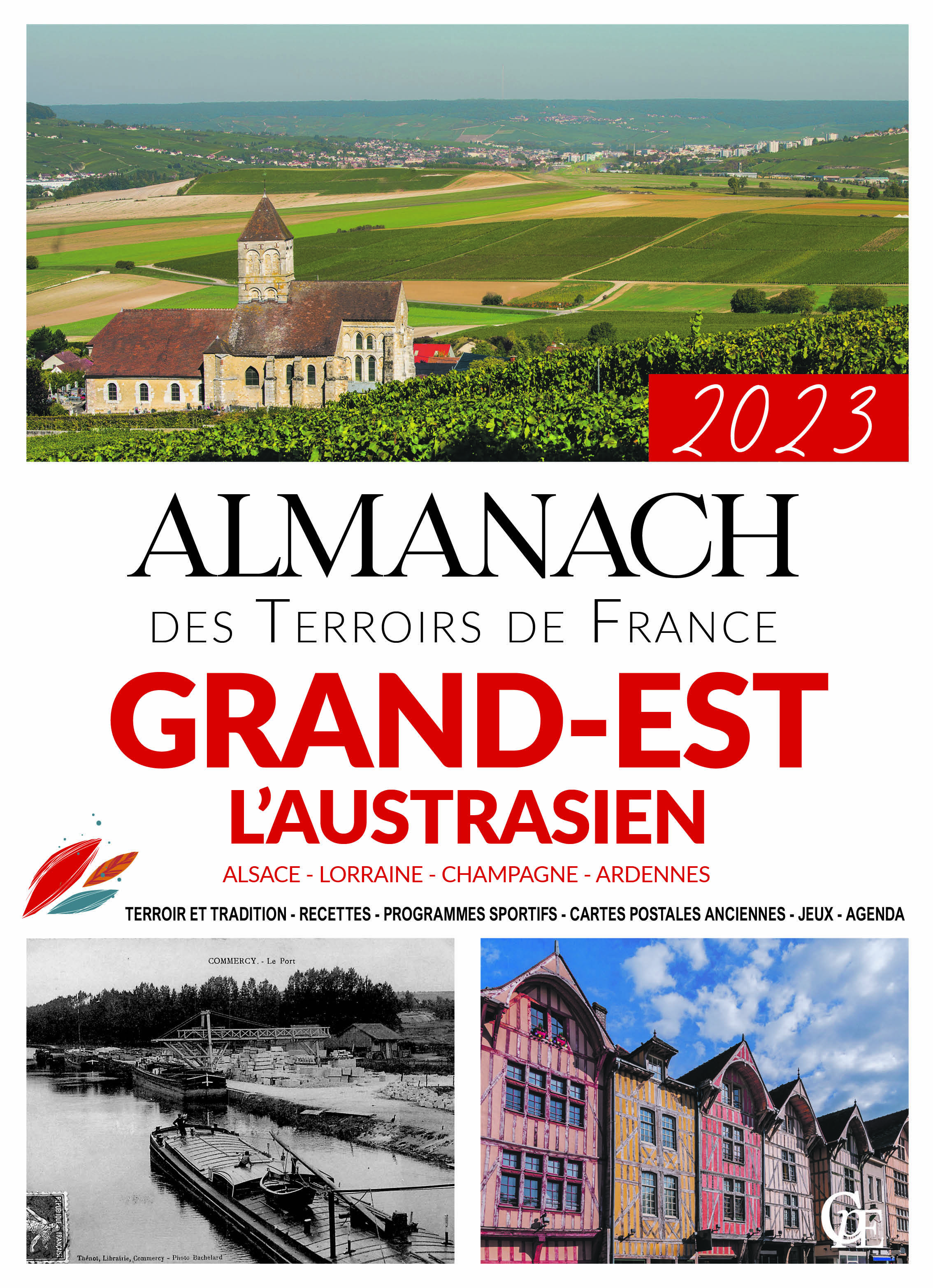 Almanach  du grand est "l'austrasien (alsace lorrainne champagne ardennes)
