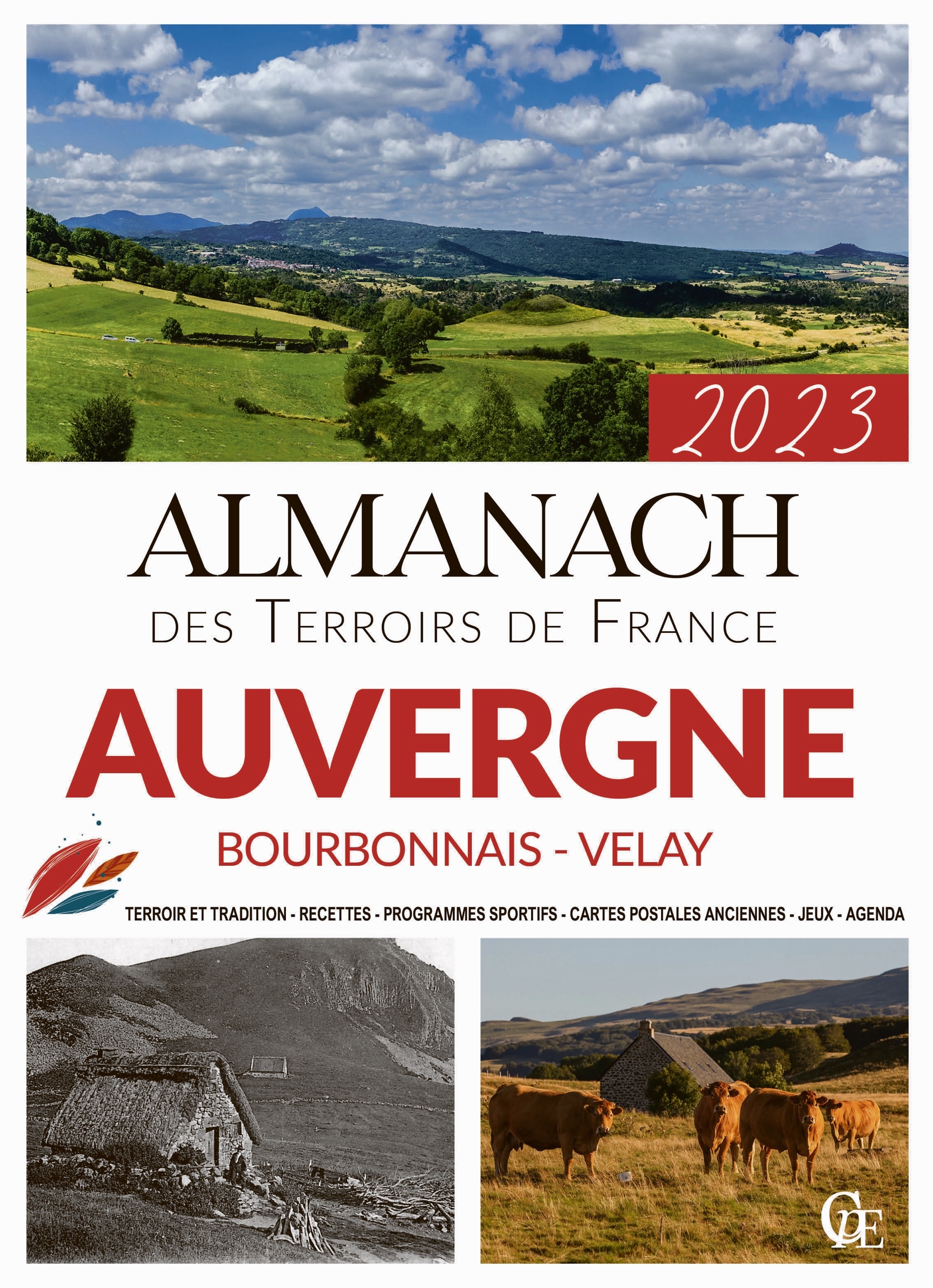 Almanach auvergne, bourbonnais - velay 2023