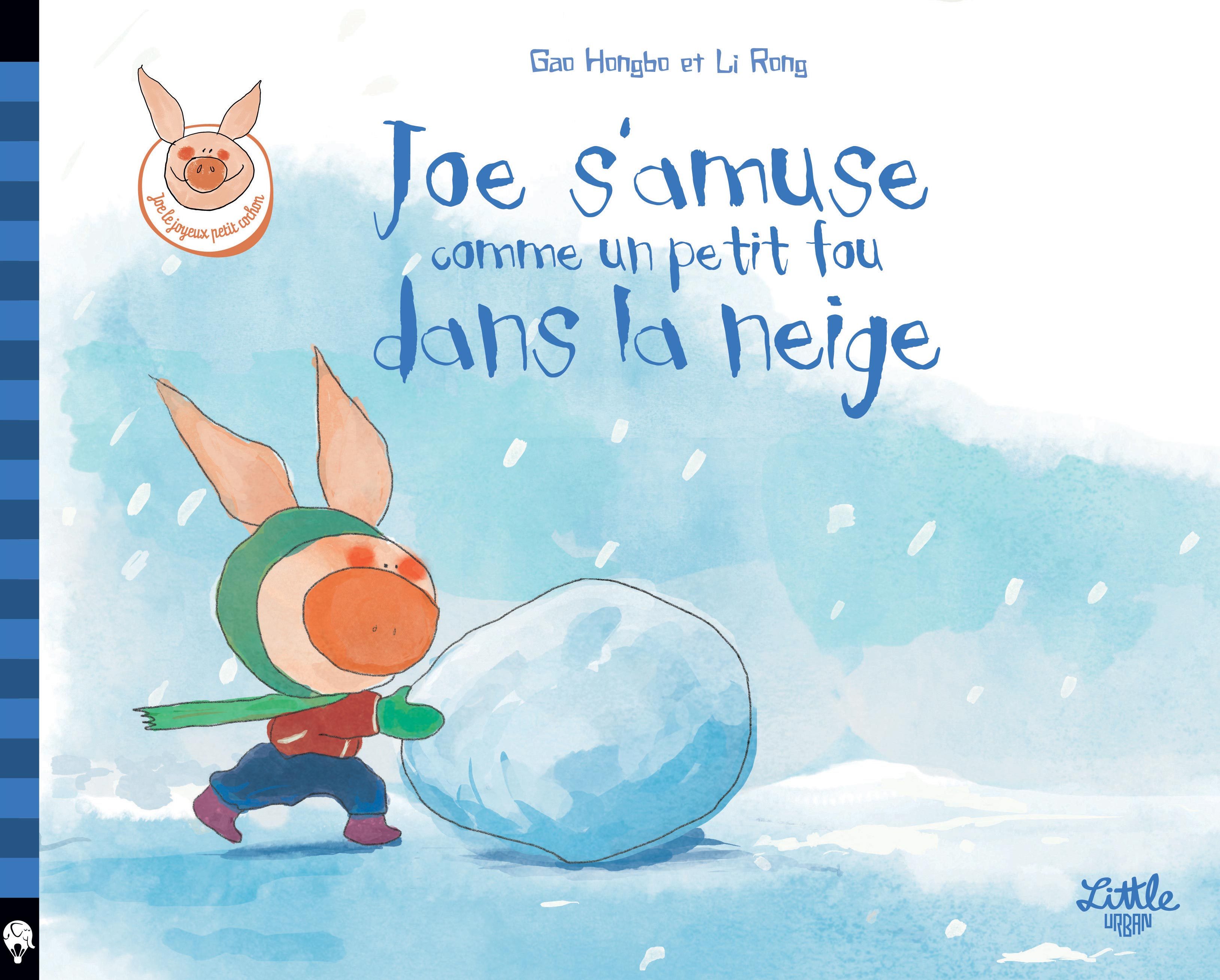 Joe s'amuse comme un fou dans la neige