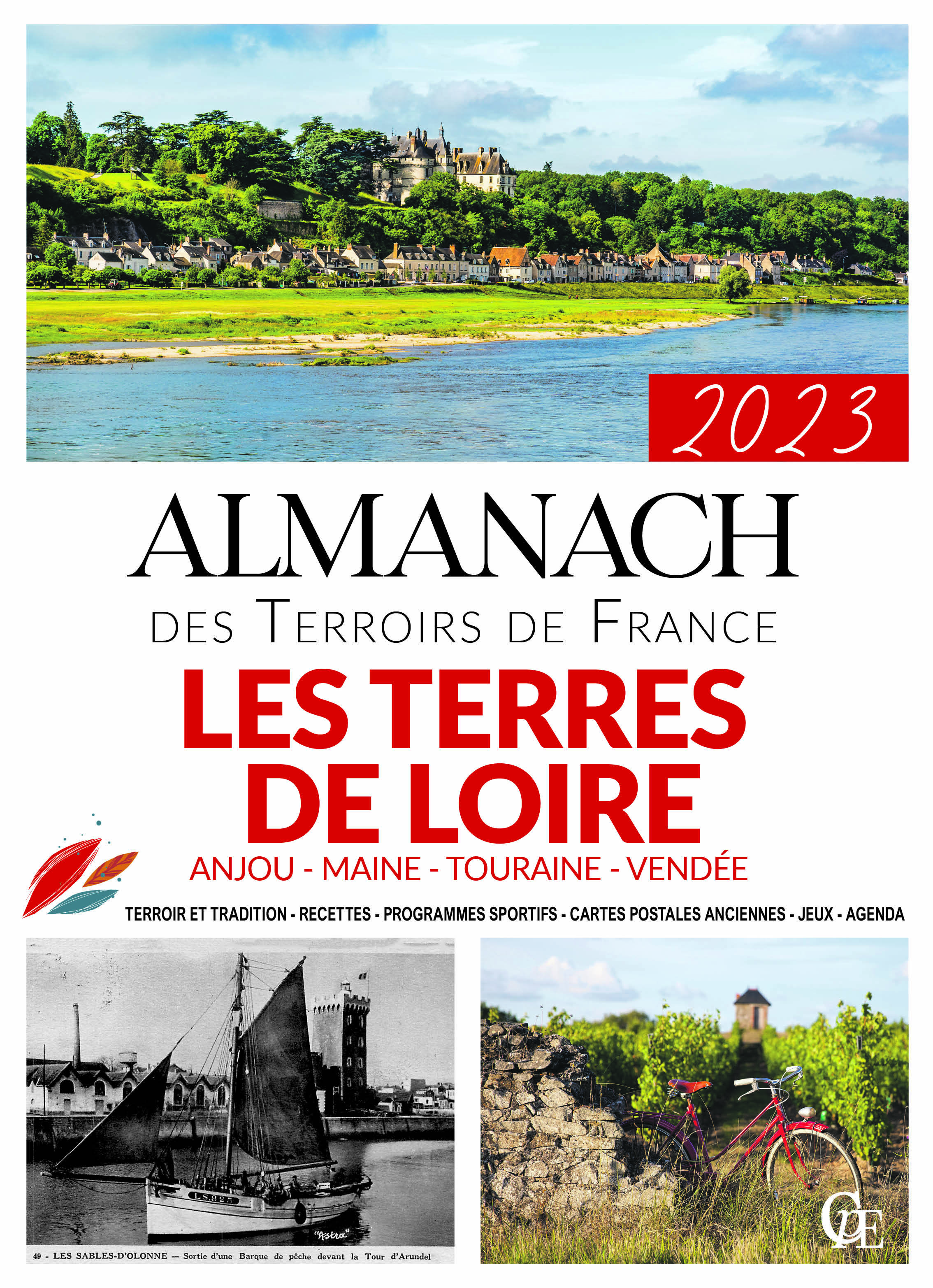Almanach des terres de loire (vendee, maine, anjou,touraine)