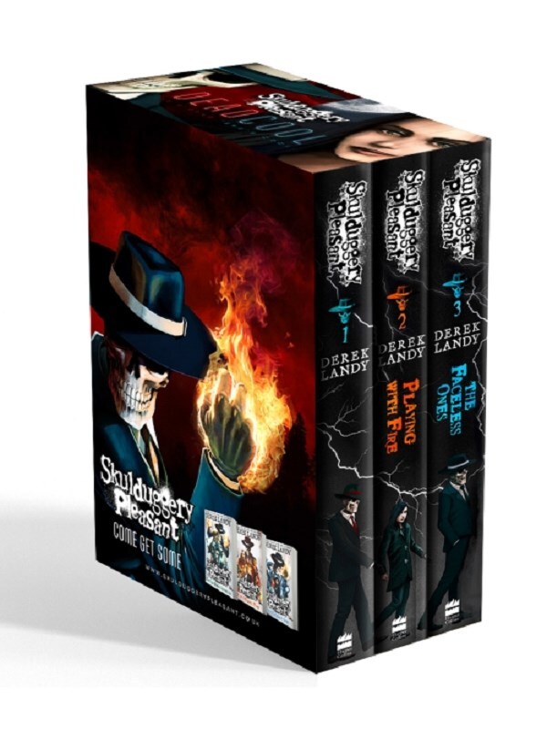 Skulduggery Pleasant: Books 1 – 3: The Faceless Ones Trilogy
