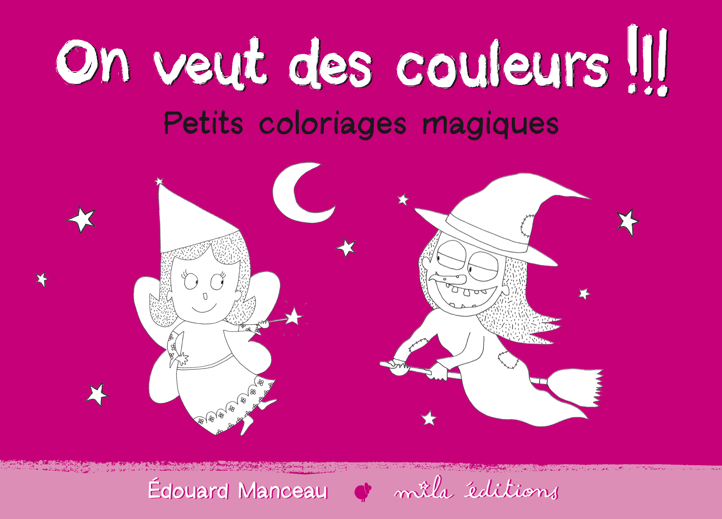 On veut des couleurs !!! Petits coloriages magiques : Rose