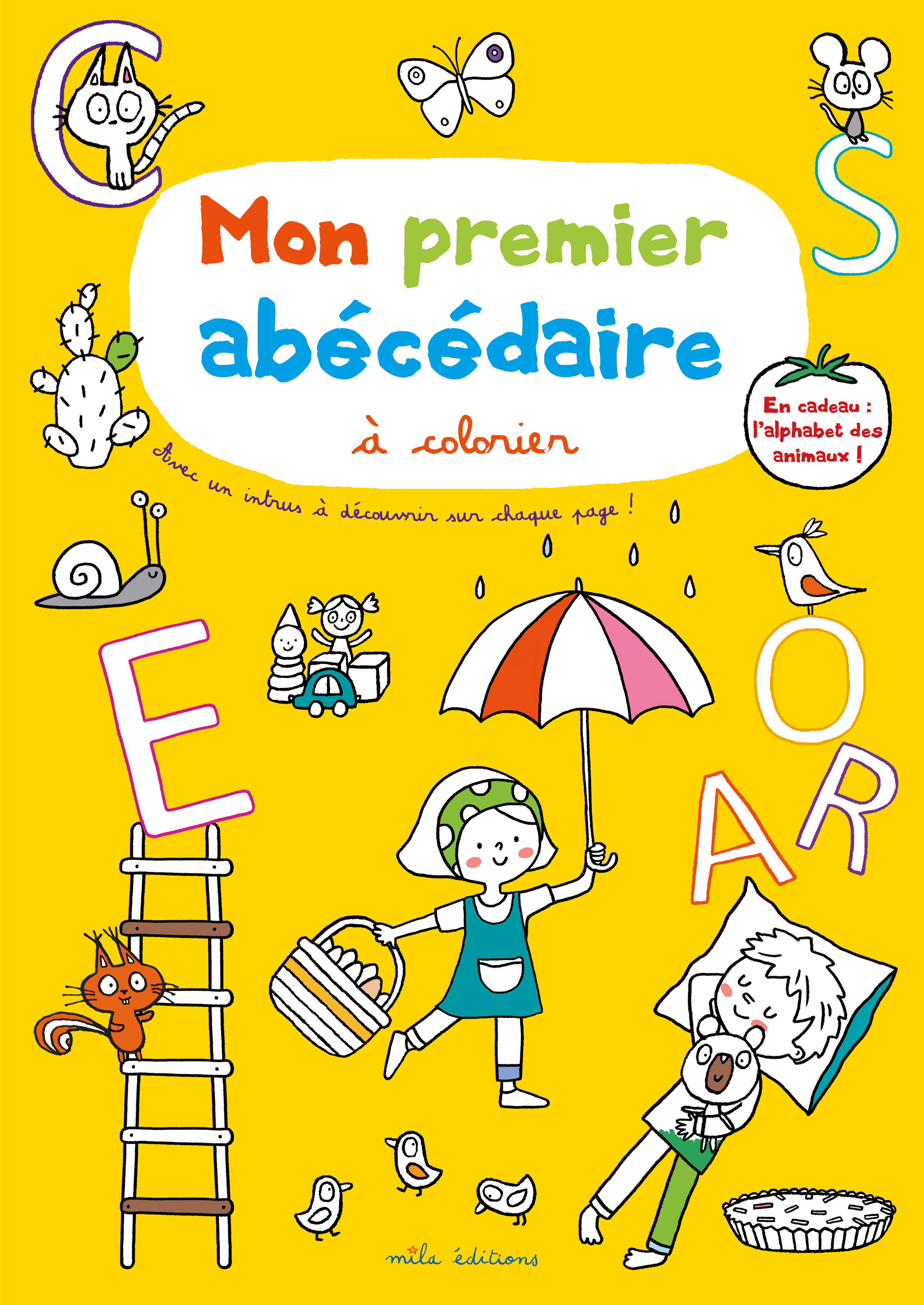 Mon première abécédaire à colorier