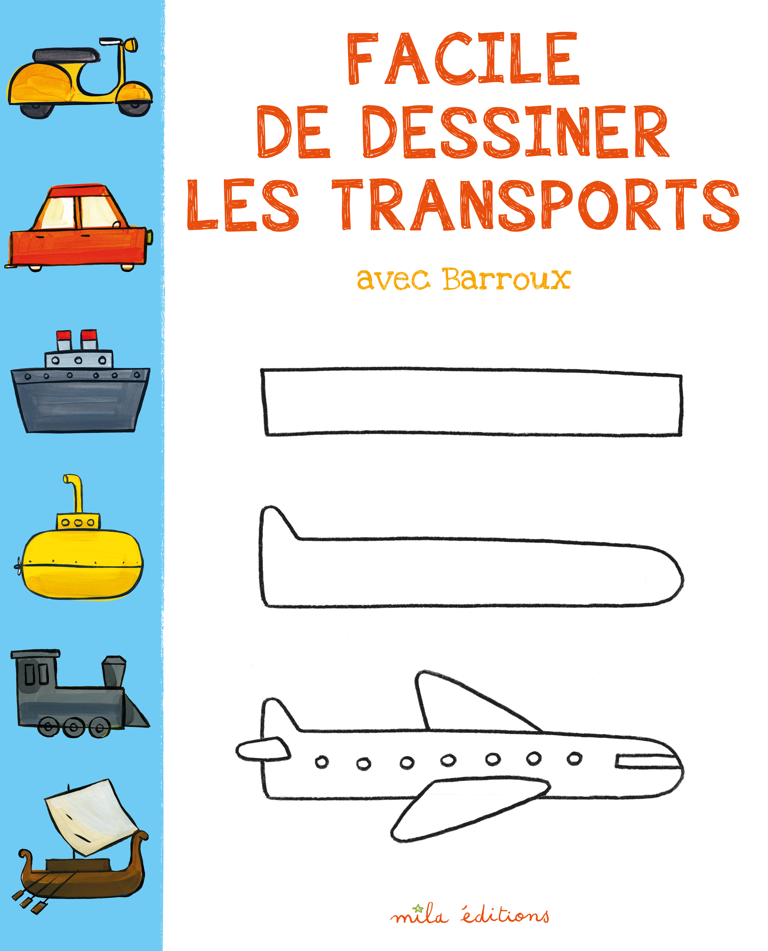 Facile de dessiner les transports