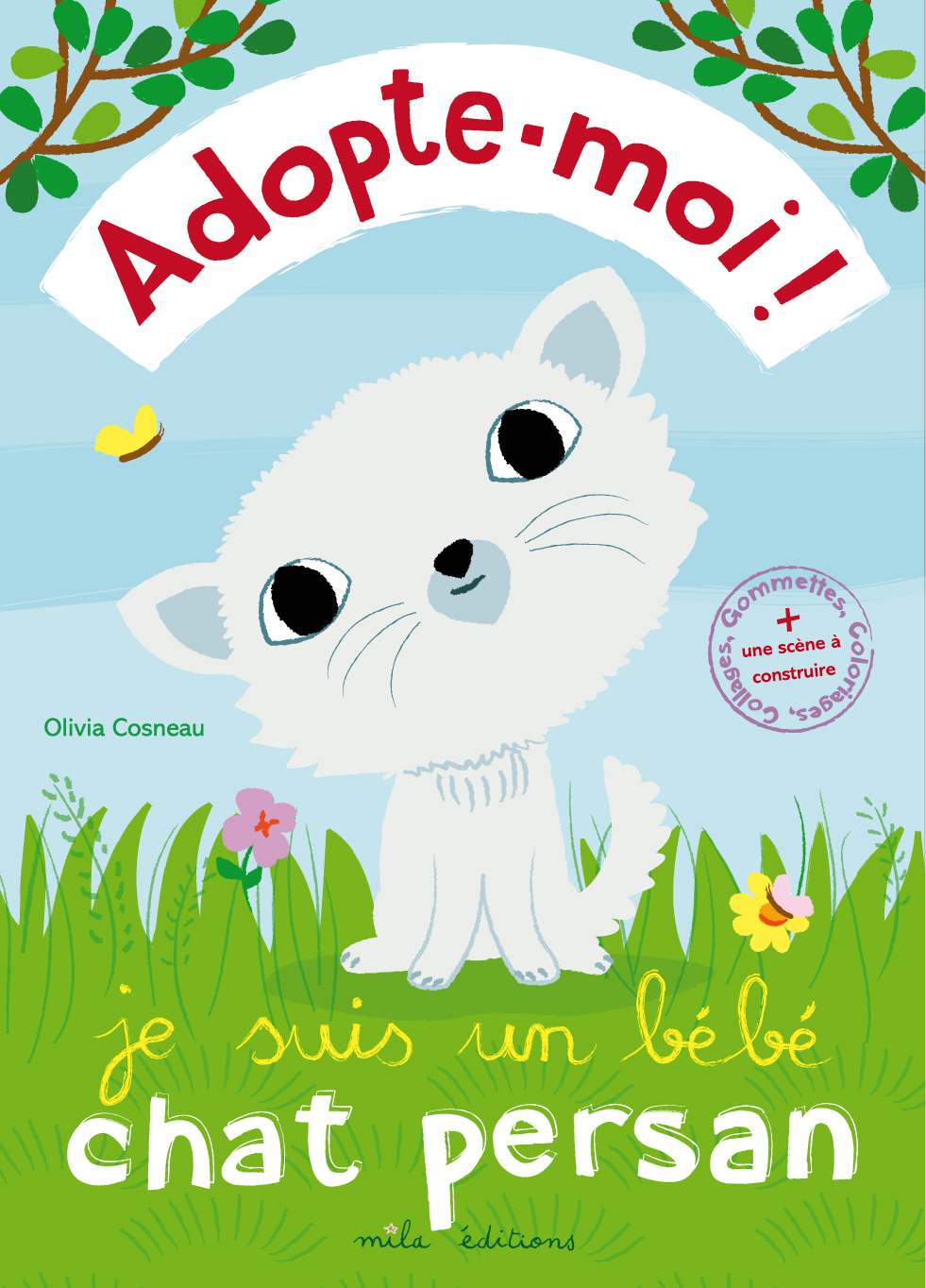 Je suis un bébé chat persan