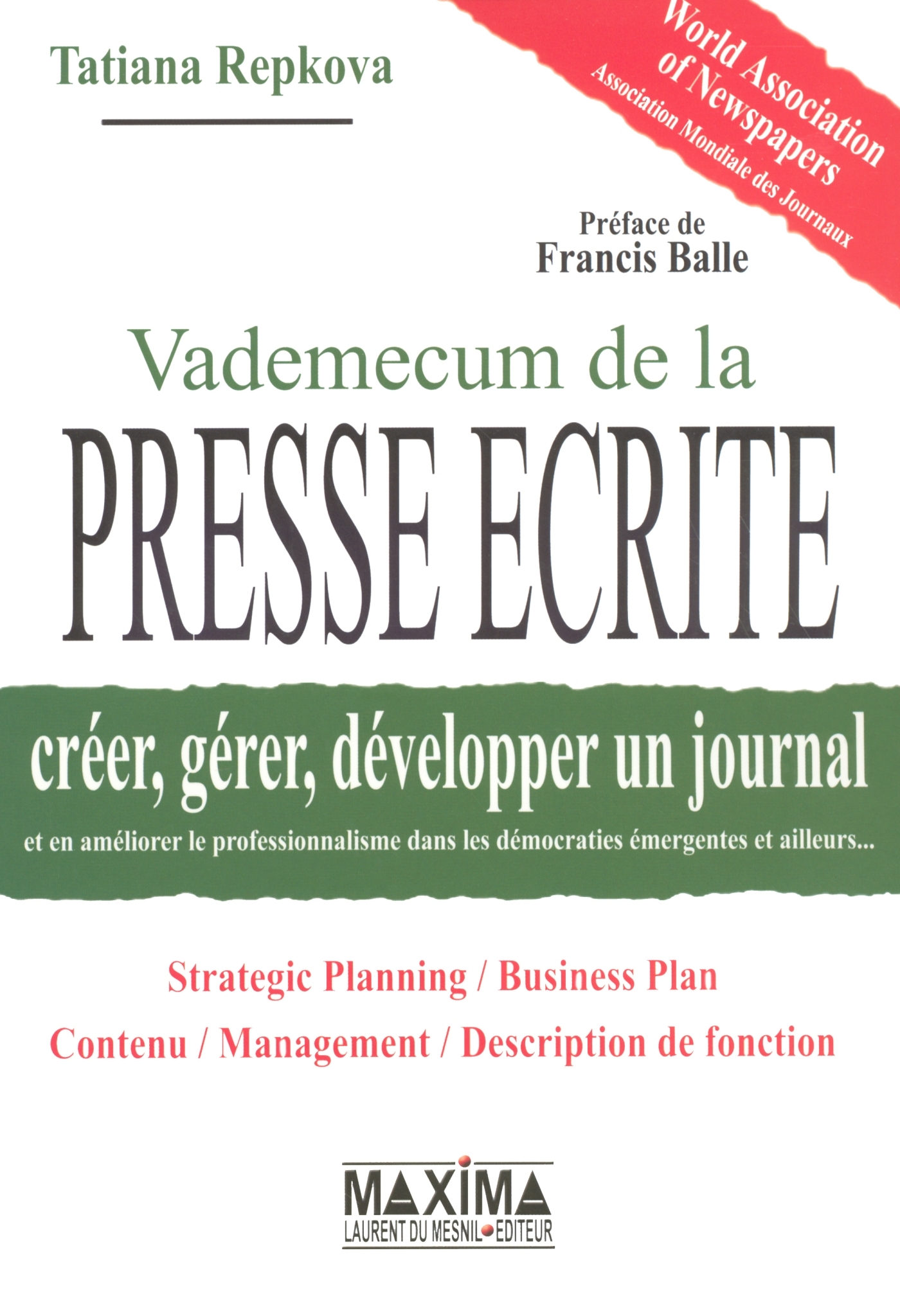 Vademecum de la presse écrite