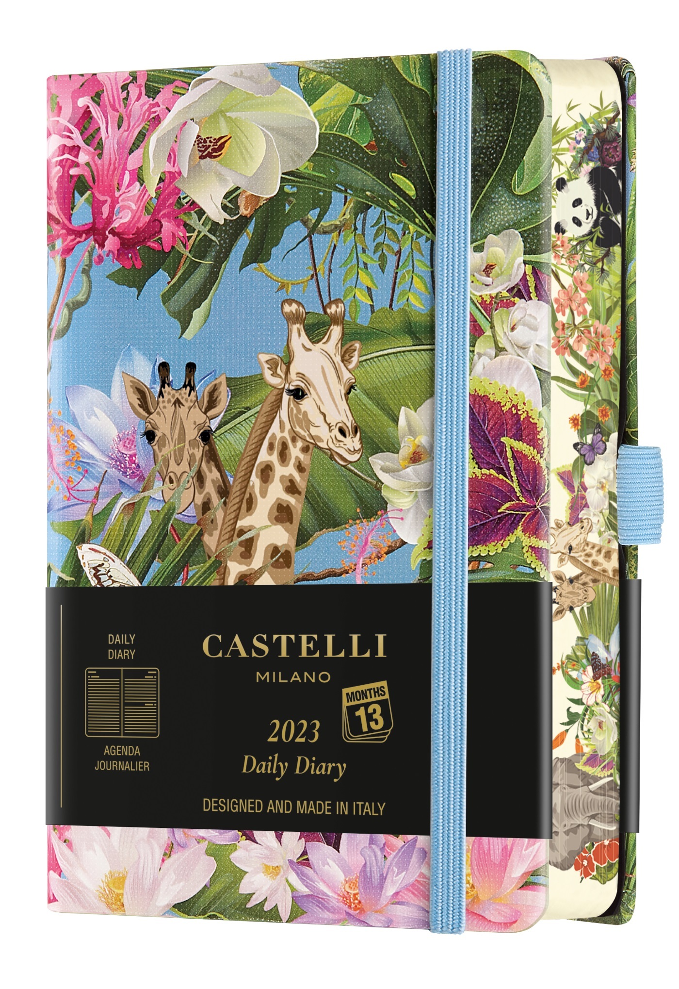 Agenda 2023 journalier poche Eden Girafe