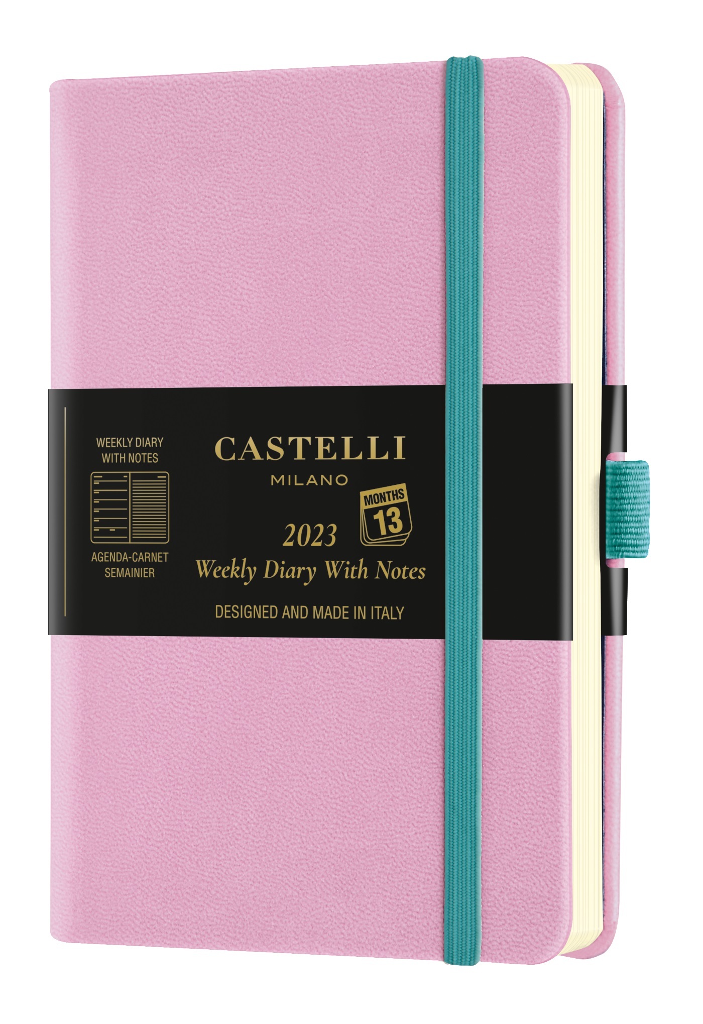 Agenda 2023 semainier poche Aquarela Mallow