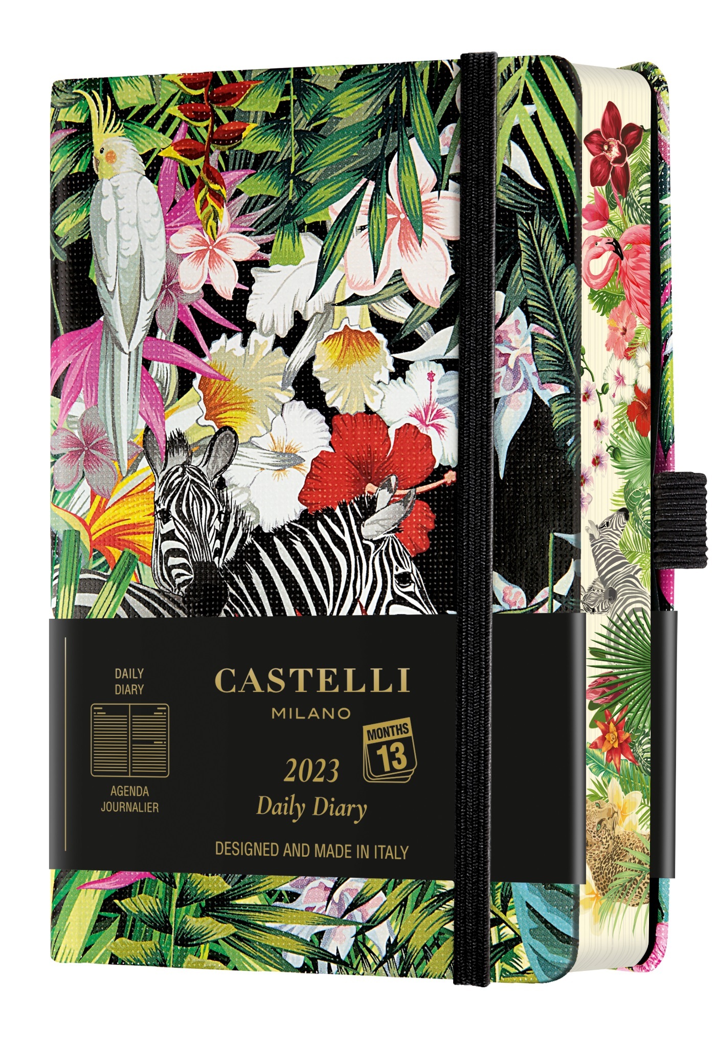 Agenda 2023 journalier poche Eden Zebras