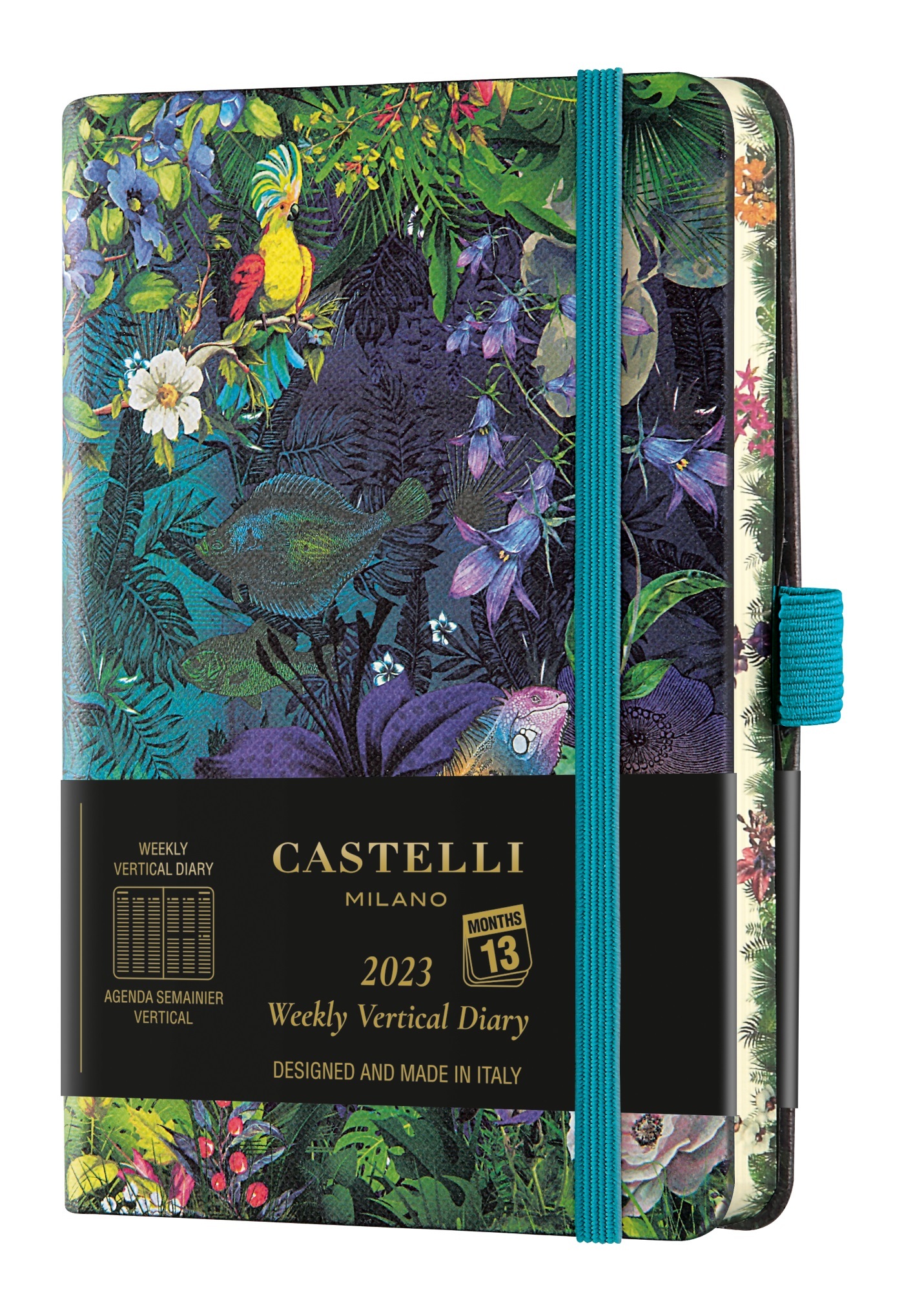 Agenda 2023 semainier vertical poche Eden Lily