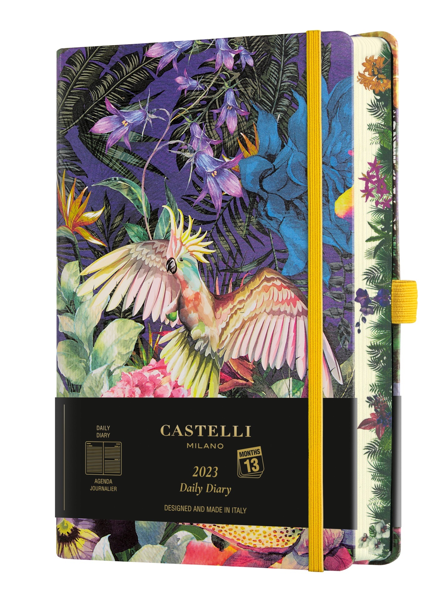Agenda 2023 journalier grand format Eden Cockatiel