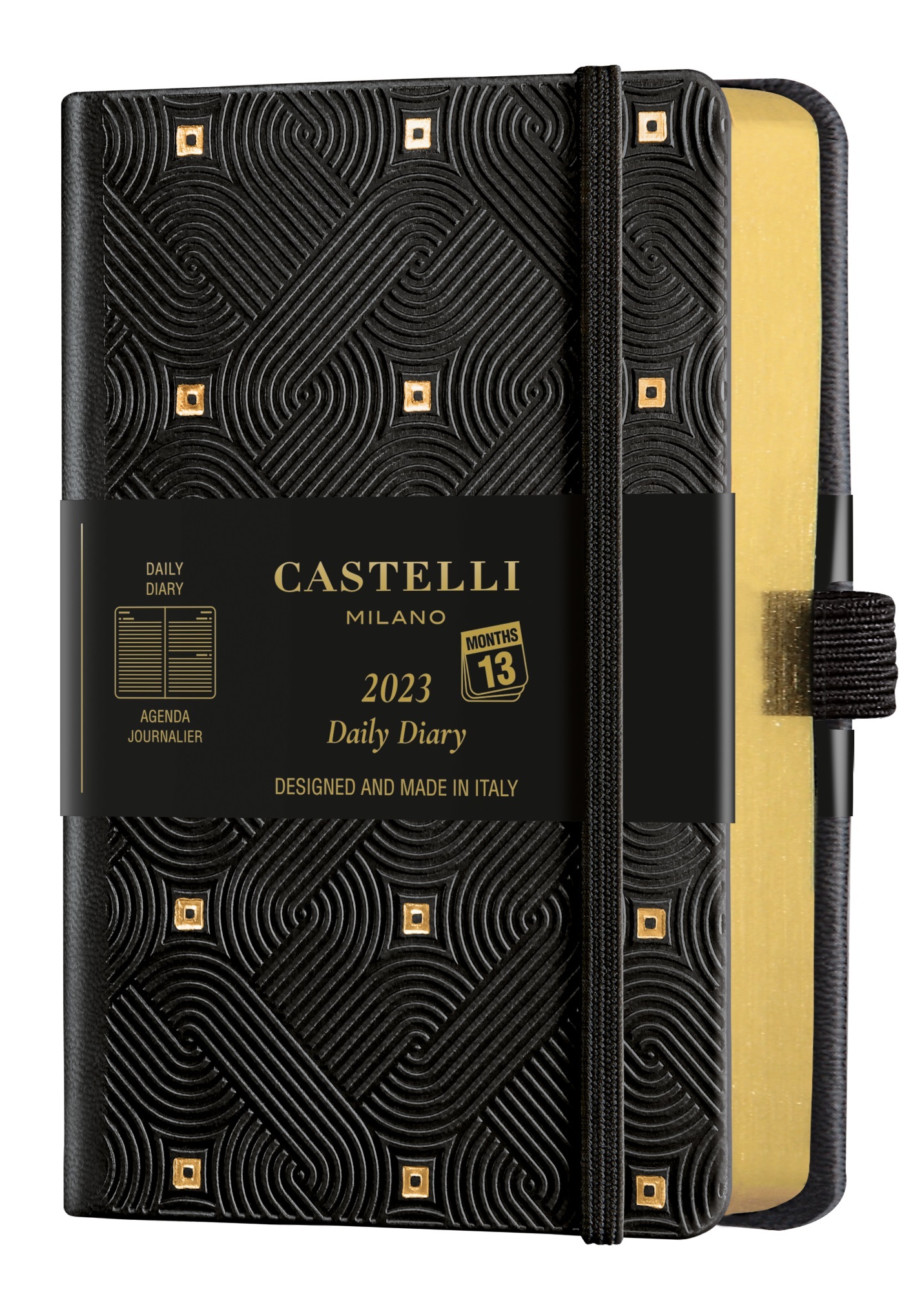 Agenda 2023 journalier poche C&G maya gold