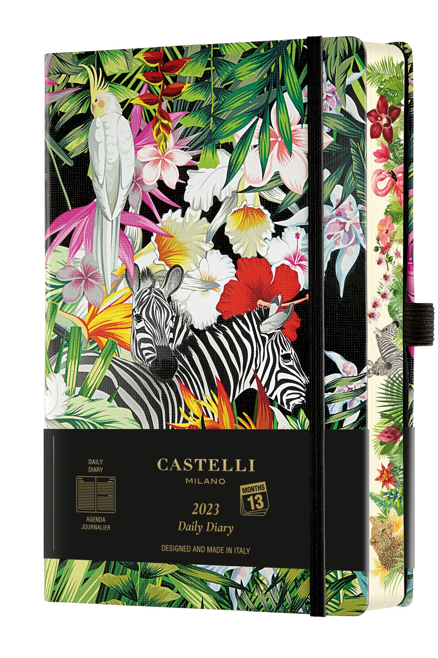 Agenda 2023 journalier grand format Eden Zebras