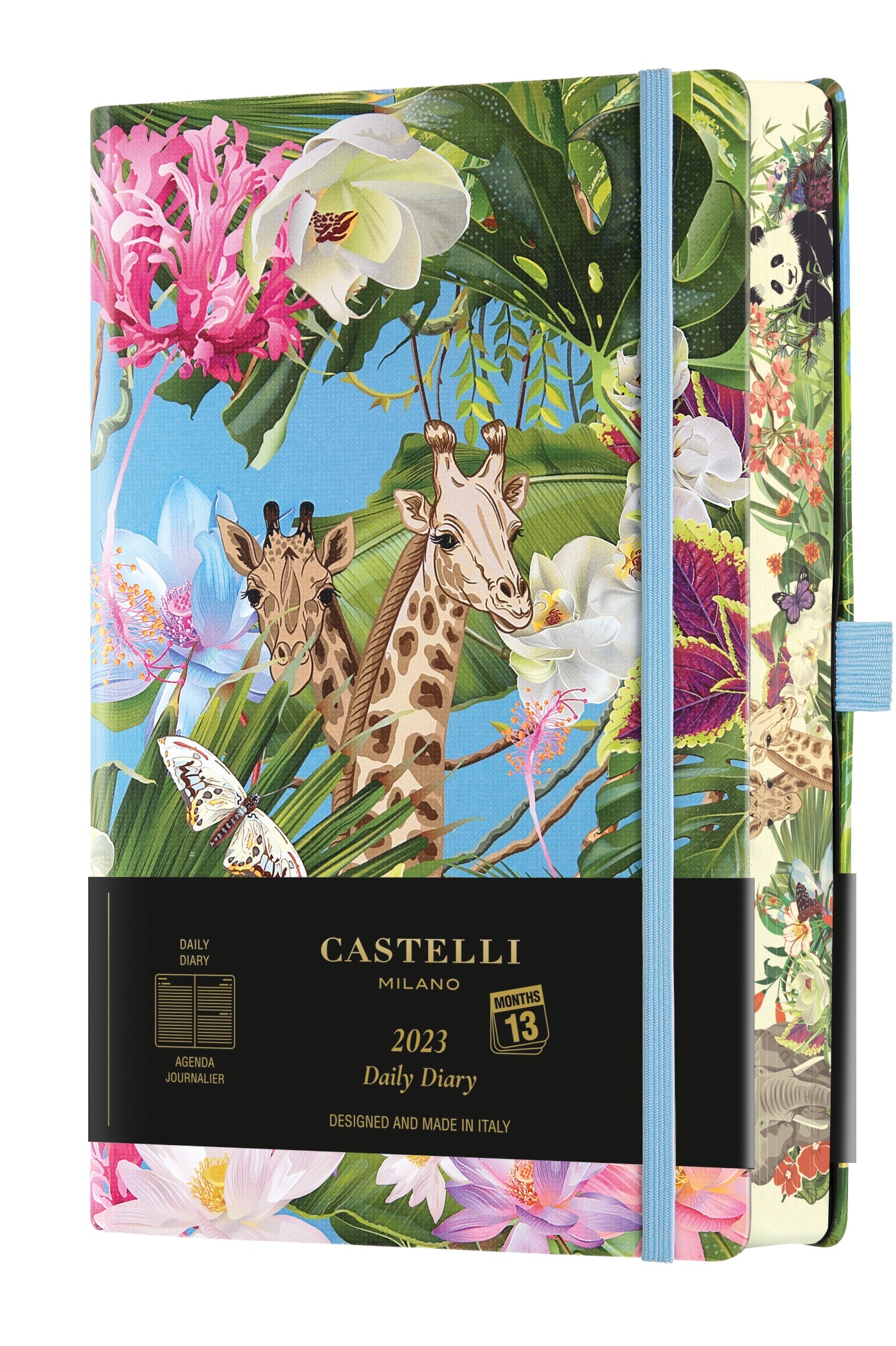 Agenda 2023 journalier grand format Eden Girafe