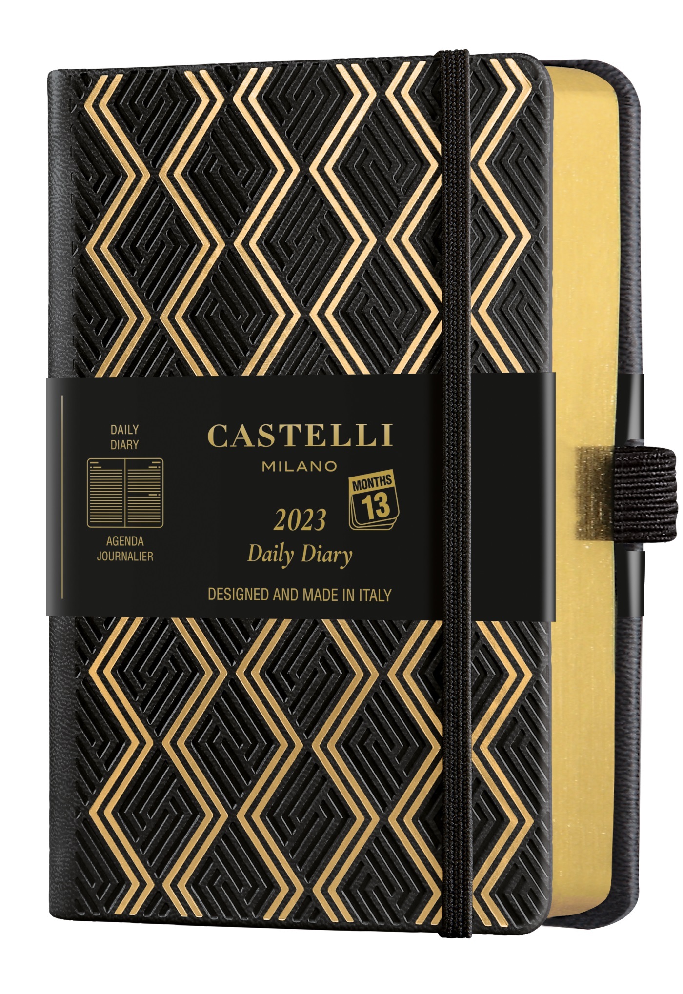 Agenda 2023 journalier poche C&G greeks gold