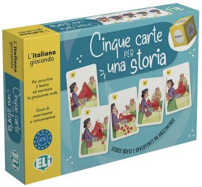 Cinque carte per una storia - JEU ITALIEN - A2-B1